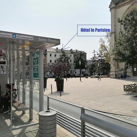 Hotel Le Parisien Реймс Екстериор снимка